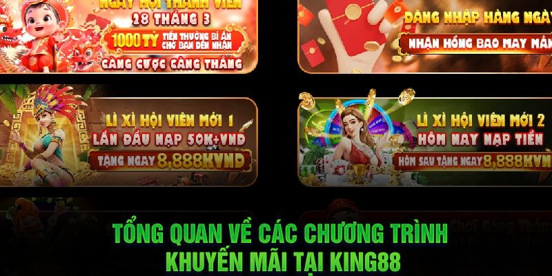 88King88 tặng người chơi mới 100% tiền nạp khi trở thành hội viên mới
